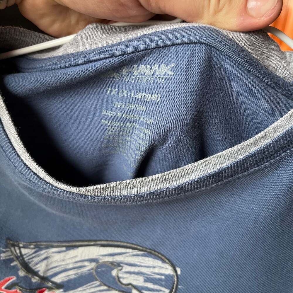 Vintage Y2K Tony Hawk Long Sleeve T-Shirt Size Y7 - Picture 3 of 3